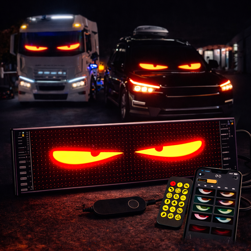 Panel LED Digital para Vehículos – Visibilidad que Impacta